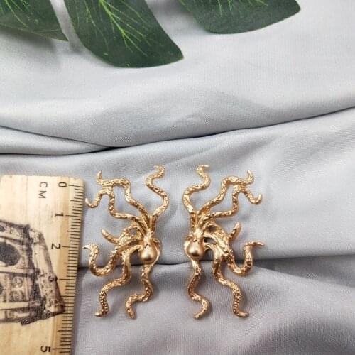 2019 Top Fashion Pendientes Earings European American Style Accessories Retro Fashionable And For Octopus Earrings Women S D20