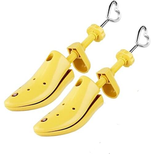 1 pair Unisex Plastic shoe tree Adjustable Shoes Stretcher Heels Boots Trees Shaper Expander Maintain Shape