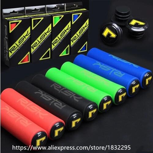 1pair Bicycle Silicone Grips UltraLight Silicone Bike handlebar grips High Density MTB Bicycle Steering Anti-slip Bicycle Grip