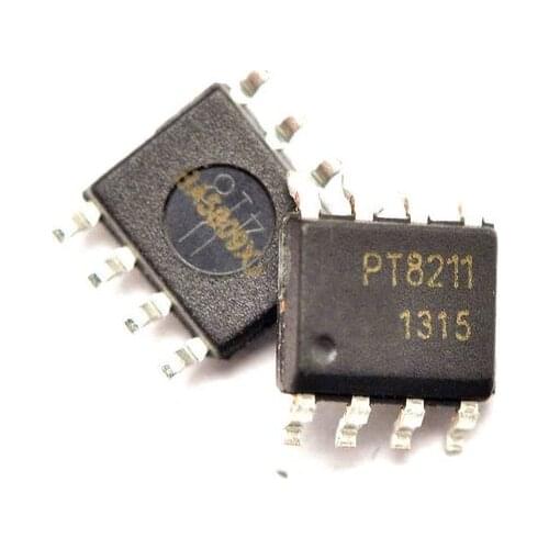 10PCS PT8211 D8211 SOP-8 SOP8 PT8211-S SOP SMD and original IC