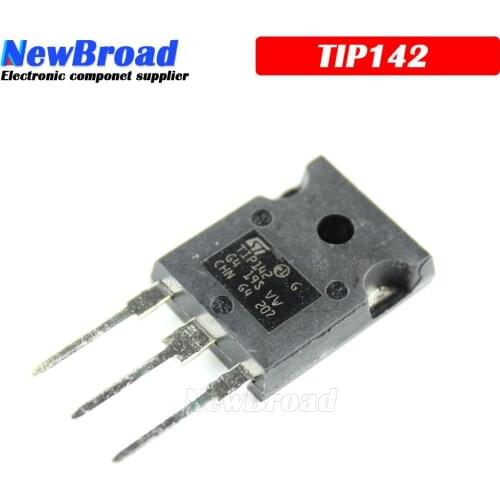 10pcs TIP142T TO-220 TIP142T TO220 TIP142 POWER TRANSISTORS new and original