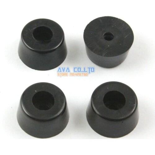 48 Pieces 20x16x10.5mm Rubber Feet Pad Furniture Chair Leg Protector Glide Pad