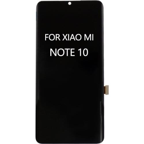 6.47" Original LCD For xiaomi MI Note 10 LCD Display Touch Screen Digitizer For xiaomi Note 10 Pro LCD Screen Replacement