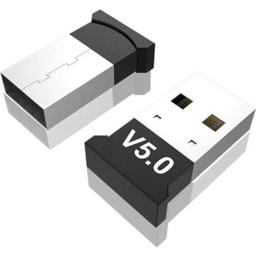 Bluetooth Adapter 5.0 USB Desktop Computer Free Drive Bluetooth Audio Receiver Dongle Music Audio Receiver Transmitter Windows