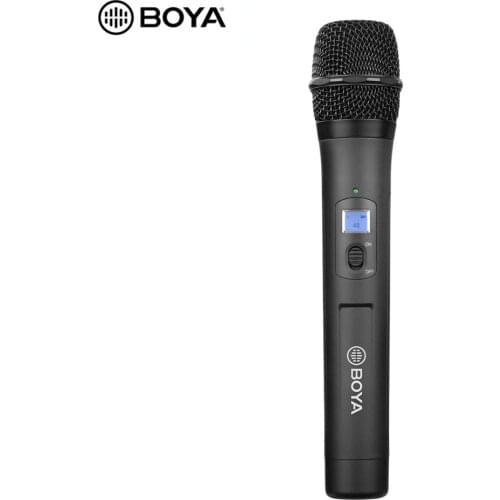 BOYA BY-WHM8 Pro Microphone for karaoke interview speech music recording stage 48-Channel UHF Wireless Handheld Dynamic Mic