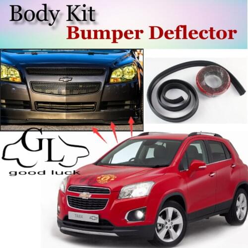 For Chevrolet Trax Tracker For Holden Bumper Lip Lips / Car Lip Shop Spoiler For Car Tuning / Body Kit + Car Lip Skirt