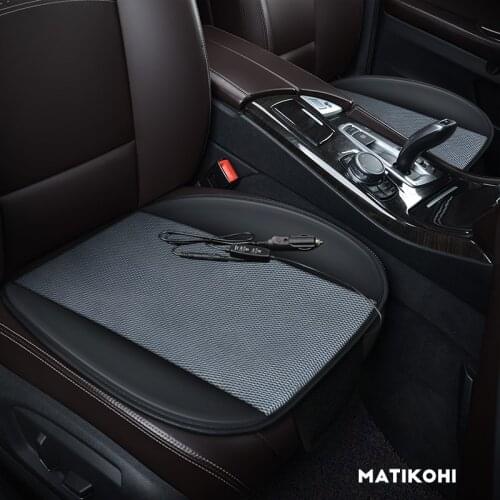 MATIKOHI 12V Seat ventilation 1pc car seat cover for Lincoln all models Navigator MKZ MKC MKX MKS MKT summer Pad Cushion