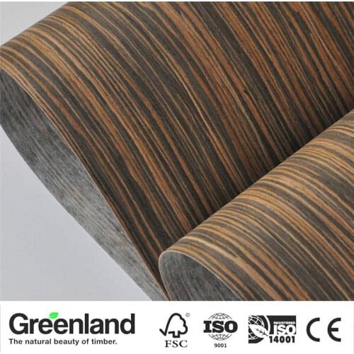 Ebony Veneer Flooring DIY Furniture Natural Material bedroom furniture chair table Skin Size 250x60 cm Natural Vertical Veneer