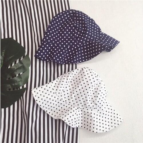 Unisex Bicycle Bucket Dot Hat Summer Foldable Women Outdoor Sunscreen Fishing Hunting Cap Basin Sun Prevent Hats Cappelli Donna