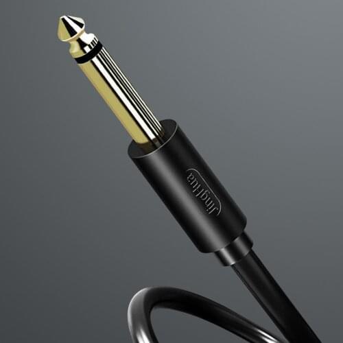 Gold plated joint 6.3/6.35/6.5 to 6.3 6.5 M Audio line cable anti-interference transmission signal machine line Mono cable