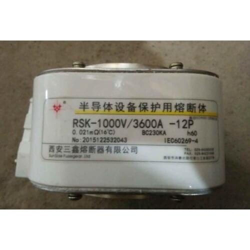 Fuses: RSK-1000V 3600A-12P BC230KA h60 / RSK-1000V 3600A-12PK aR