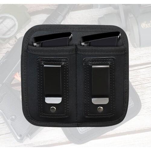 Universal Tactical Military Double Magazine Pouch Fast Mag Pouch Fast Attach Carrier Clip Case Glock Accessories