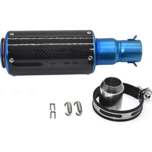 51mm Universal Motorcycle Exhaust Muffler pipe Motorbike Exhaust Escape moto Straight for GSR750 GSXR1000 GSR400 Z900 Z1000