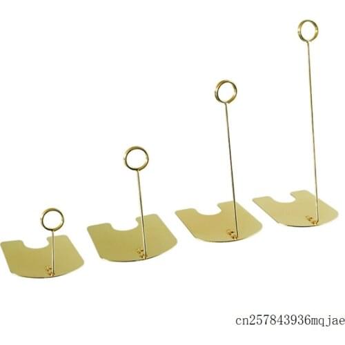 100 Pcs Label Card Display Clips Metal Price Tag Paper Sign Holders Stand for Stores Promotions Storage Holders