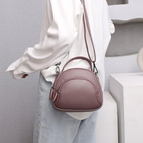 Women Shoulder Tote Bags Fashion High Quality Genuine Leather Woman Messenger Bags Luxury Cowhide Handbags Womens Bags Designer