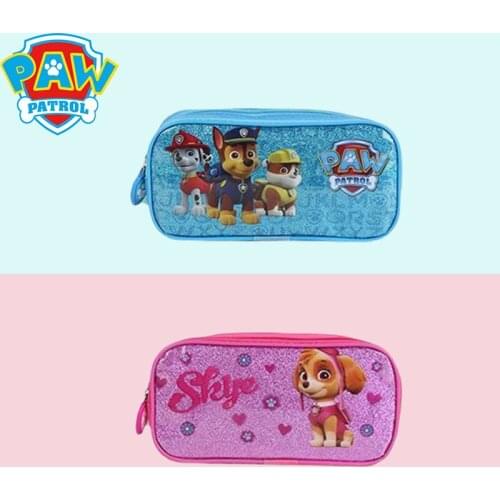 Paw Patrol New Anime Dogs Pencil Case Large Capacity Pencilcase Boy Girl School Pen Case Supplies Pencil Bag School Box Pouch