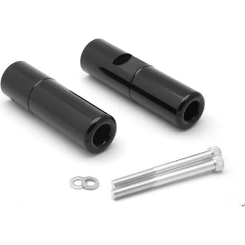 Black Motorcycle Frame Sliders Crash Protector For Kawasaki Ninja ZX14 / ZX14R 2006-2008 2007