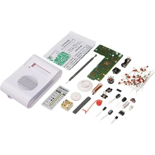 Diy Assemble Portable Am Fm Radio Kit 76-108mhz 525-1605khz Suitable For Electronic Teaching And Learning