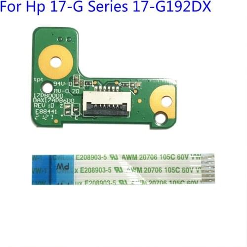 For Hp 17-G Series 17-G192DX DAX17APB6D0 Power Switch Button Board With Cable
