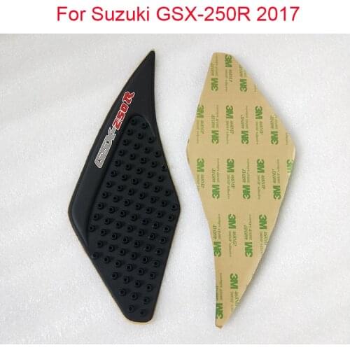 For SUZUKI GSX-250R GSX250R GSX 250R 2017 Motorcycle Sticker Anti slip Fuel Tank Pad 3M Side Gas Knee Grip