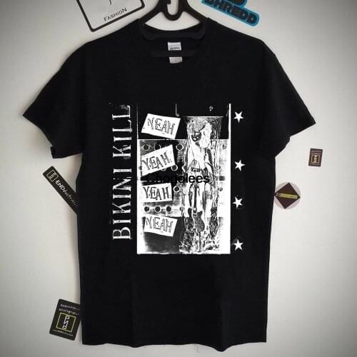 Bikini Kill Yeah Yeah T Shirt Punk Rock Tee Music Indie Shirt Unisex