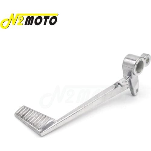 Chrome Motorcycle Folding Rear Brake Foot Pedal Lever Shift Cafe Racer Bike For Honda CBR1000RR CBR 1000RR 1000 RR 2004-2007