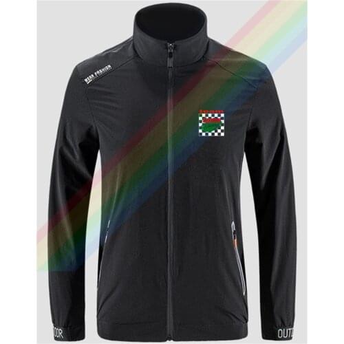 Team Castrol Racing Logo Breathable Jacket Mens Outdoor Zippered Comfortable Light Soft Fashion Casual Front Printing