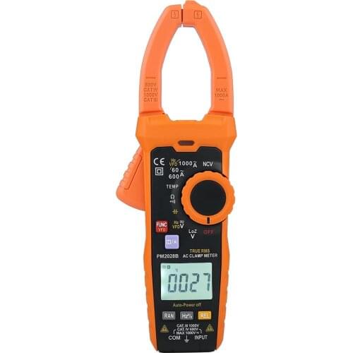 PM2028A PM2028B Portable Smart Multimeter AC DC Current Voltage Resistance Continuity Measurement Tester With NCV