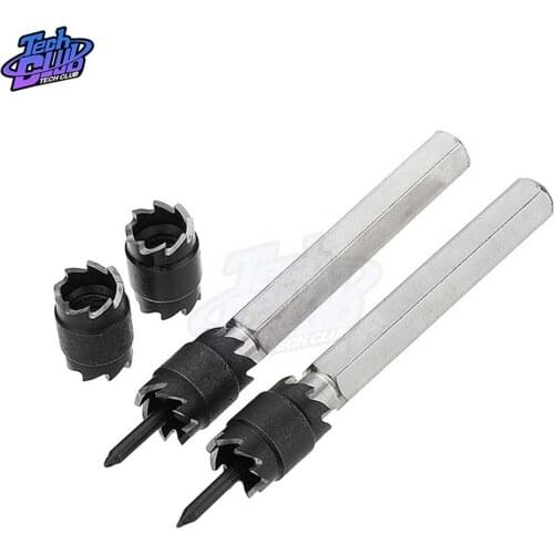 New 3/8" & 5/16" Double Sided Rotary Spot Weld Cutter Remover Sheetmetal Drill Bit Sawtoot Point Drill HSS Tool Accessories