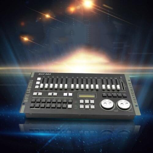 New arrival DMX 512 Max 384 console Stage lighting XLR-3 controller projector for LED Par Moving heads Beam DJ disco spot lights