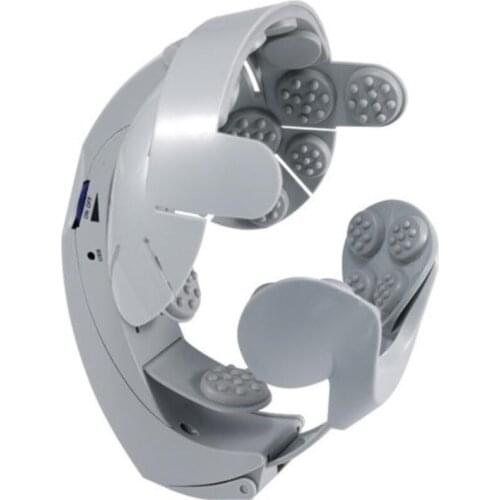 Portable massager humanized design adjust electric head massager point massage to relax the head of the brain