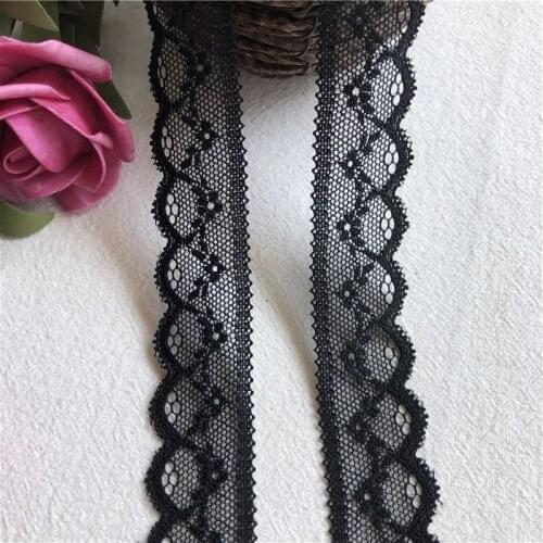S2443 bilatéral 3cm organzatricot mariage brodé bricolage à la main patchwork dentelle ruban d'habillage fournitures de