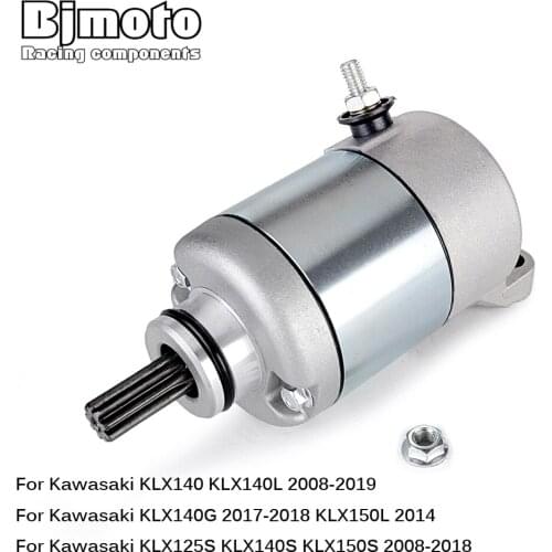 Motorcycle Starter Electrical Engine Starter Motor For Kawasaki KLX125S KLX140S KLX150S KLX150L KLX140G KLX140L KLX140