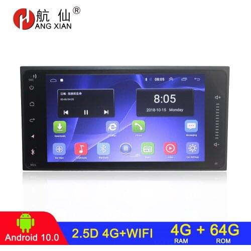 2 din android 10 Universal Car Radio Multimedia Player Car Radio Player for Toyota VIOS CROWN CAMRY HIACE PREVIA COROLLA EX RAV4