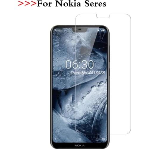 9H Screen Protector for Nokia 2 3 5 6 7 8 X5 X6 Tempered Glass for Nokia 7 Plus 6.1 5.1 Plus 3.1 2.1 Protective Film Glass
