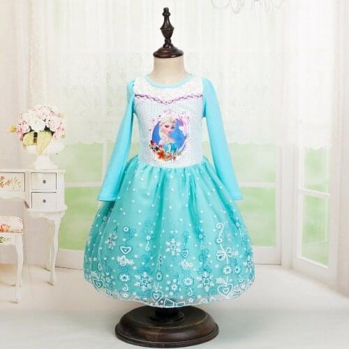 3-8Y Cosplay Aisha Long Sleeve Princess Costume Christmas Clothing Cosplay Halloween Costume for Kids Performance Custume