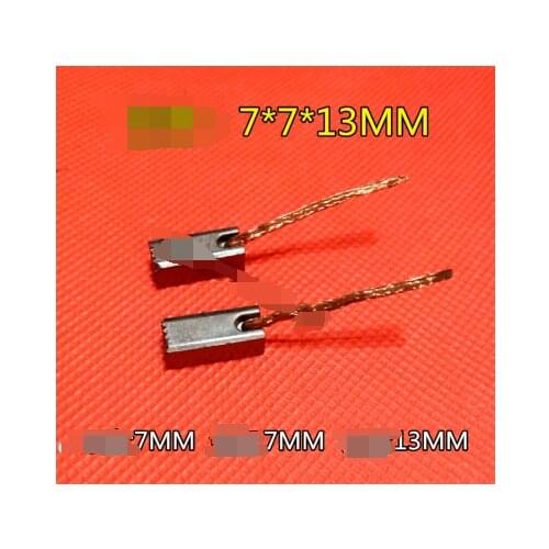 10pcs 7x7x13mm Electric Motor Carbon Brush
