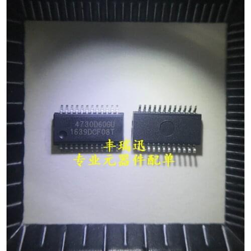 100% New&original SI4730-D60-GUR Marking:4730D60GU SSOP24 IC