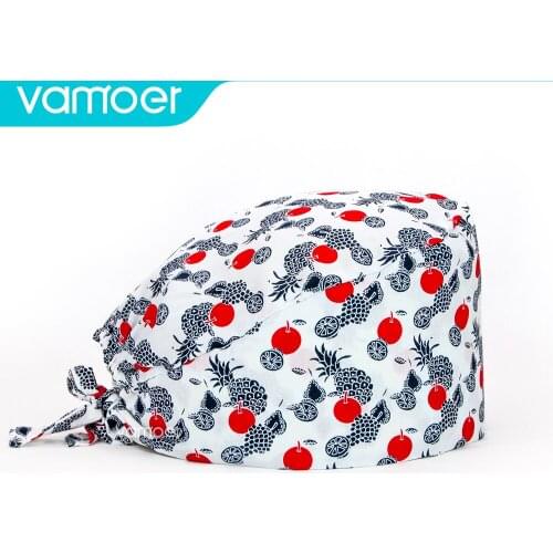 High quality cotton pet Doctors scrubs hats nurse accessories Pet care cap Beauty salon hats nursing hats Dental dentist hat