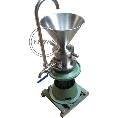 JM-60B Colloid Mill Tomato Tahini Sesame Paste And Peanut Butter Making Machine Fruit Grinder