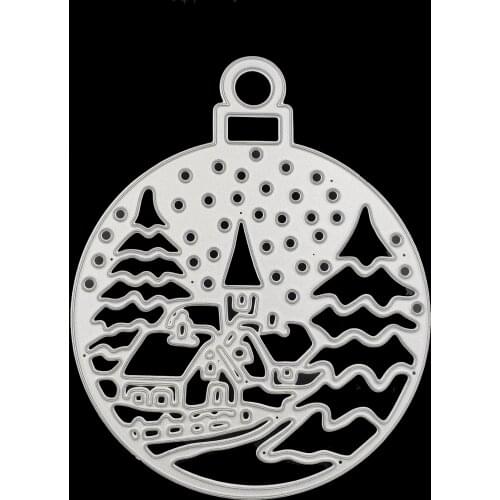 Metal Black house paper die cutting dies for Scrapbooking/DIY Easter wedding Halloween Easter card