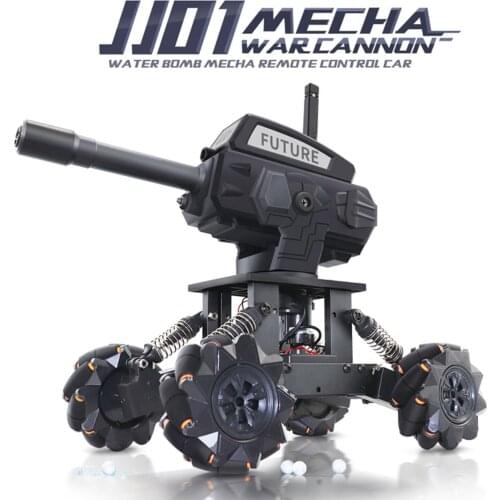 Alloy RC Tank Kit Toy 4WD Remote Control DIY Programming Assembling RC Mech Tank Off-road Climbing Car Toy Gift for Children Adu