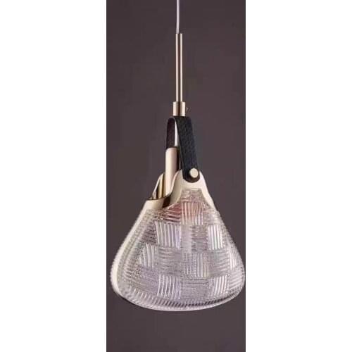New Luxury Bedroom Bedside Chandelier Modern Minimalist Personality Pendant Light Creative Lucky Bag haning lamp indoor lighting