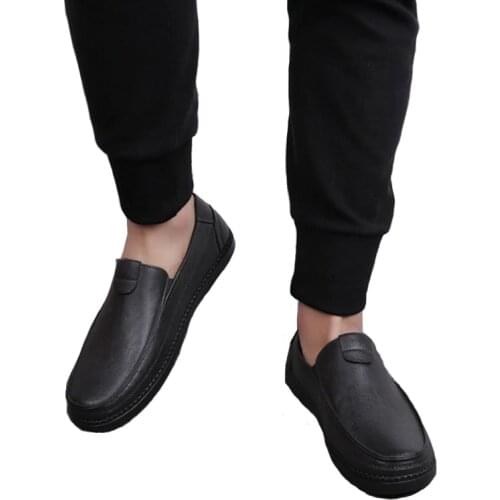 New Mens Fashion Rain Boots Rain Boots Waterproof Non-slip Low Boots Kitchen Chef Special Rubber Shoes Work Daddy Shoes Men