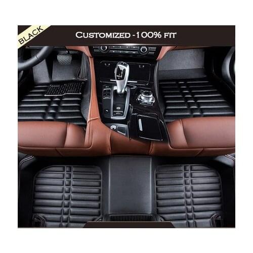 Custom car mats for KIA All K2 k3 k4 k5 Cerato Sportage Optima Maxima carnival rio ceed car floor mat Car Tuning Car Accessorie