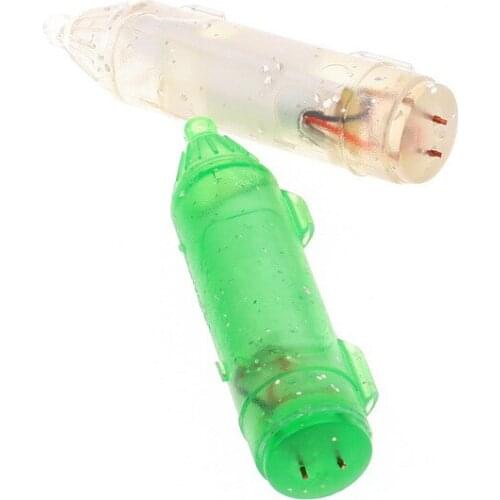 100 hours LED lure fish bait 4pcs 4 colors green white blue red mini LED lights LED electronic appliances lure luminous