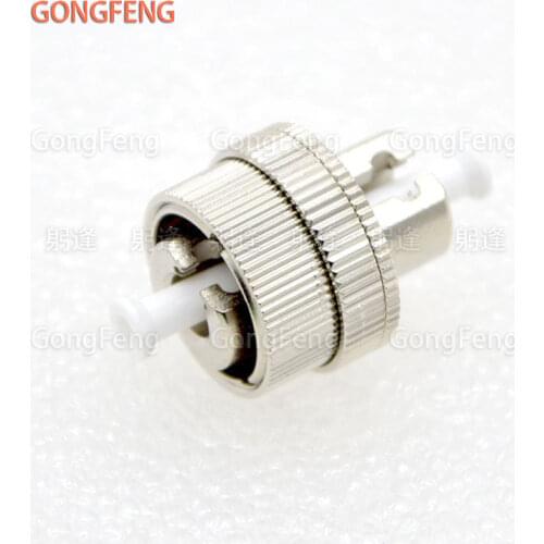 1PCS New LC 0~30dB Adjustable Optical Fiber Attenuator Adapter Flange Connector Coupler Special Wholesale