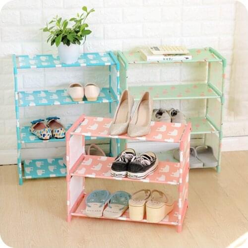 New DIY Foldable 5 Layer Non-woven Shoe Rack Large Size Home Living Room Fabric Dustproof Cabinet Organizer Holder Shoes Shelf