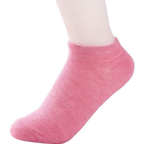 5 Pairs Candy Colors Women Sock Solid Color Colored Cotton Womens Ankle Socks Girls Female Wild Shallow Mouth Socks Boat Socks