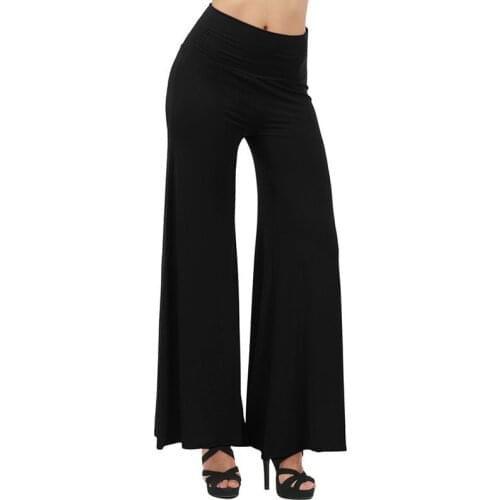 Women Pants Autumn Casual Trousers High Waist Solid Color Pants Female Loose Wide Leg Pants Pantalon